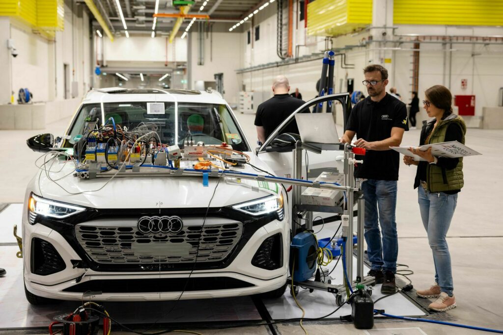  Audi Opens $106 Million Crash Test Site At German HQ