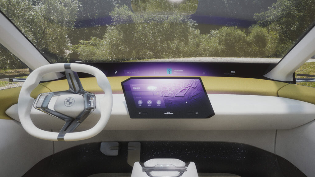 BMW’s New iDrive Ditches Traditional Controller And Instruments In Favor Of Minimalism And Projections