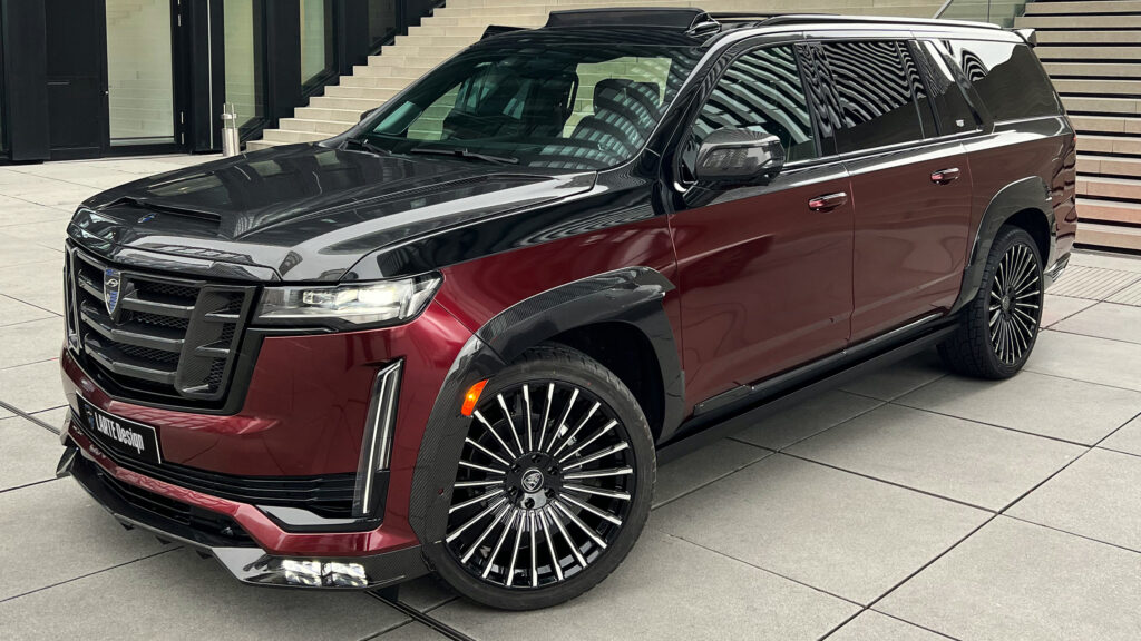 Larte Design Gives The Cadillac Escalade All The Carbon Fiber