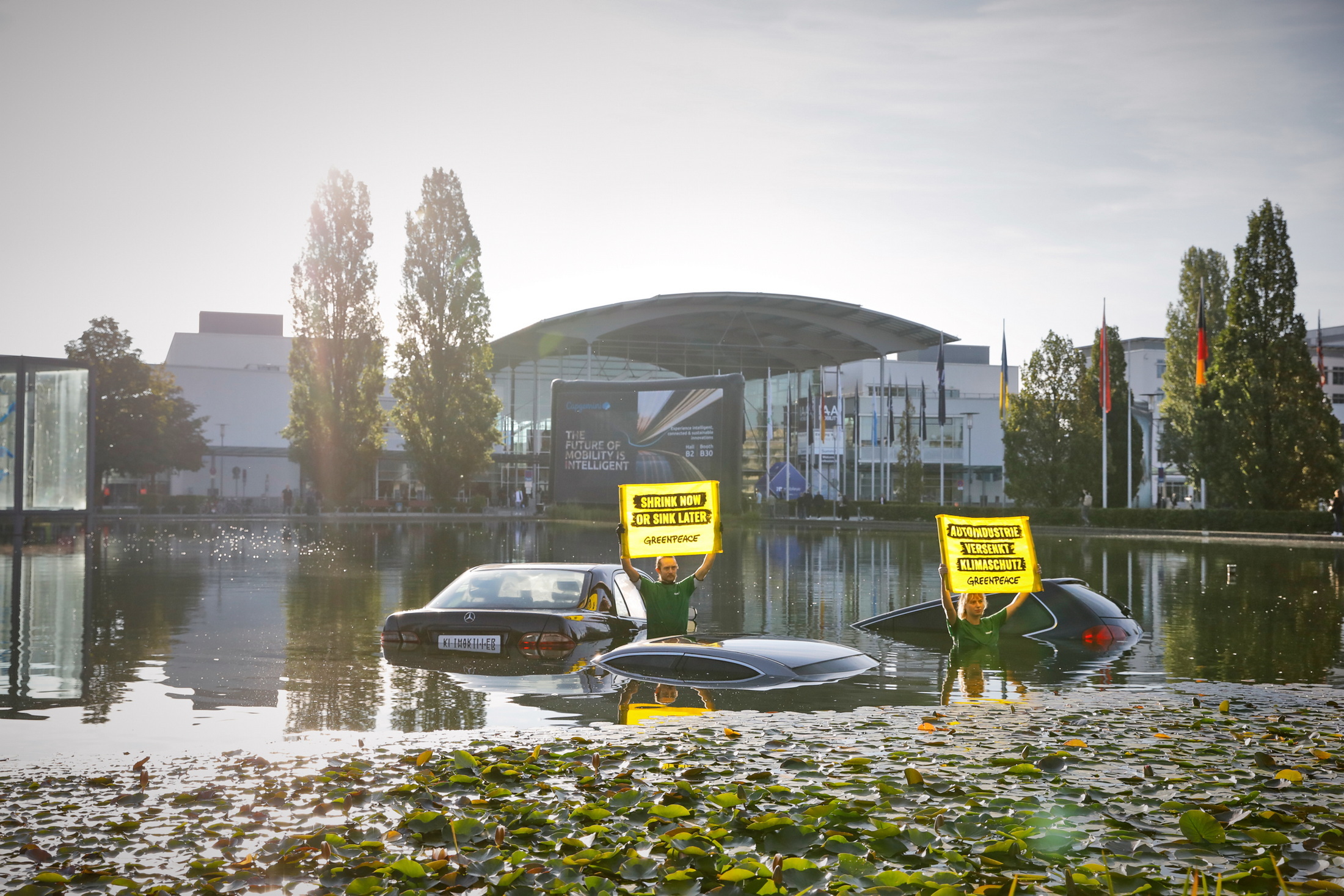 Climate Activist - 2023 IAA Mobility Show - Copyright Stefan Baldauf SB-Medien (3)