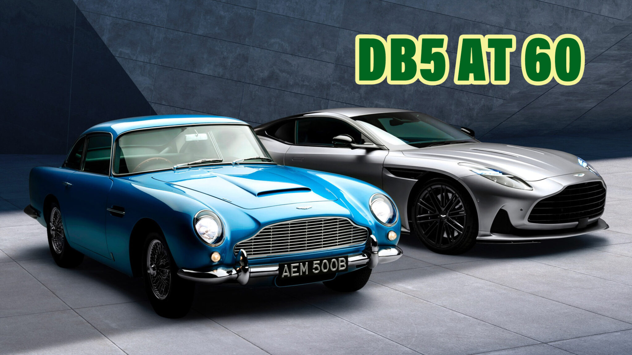 007’s Favorite Aston Turns 60, Reckons It Can Still Outpose The DB12 ...