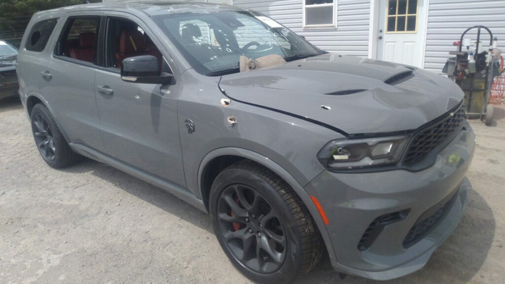  Would You Buy A 2023 Dodge Durango SRT Hellcat Riddled With Bullet Holes?