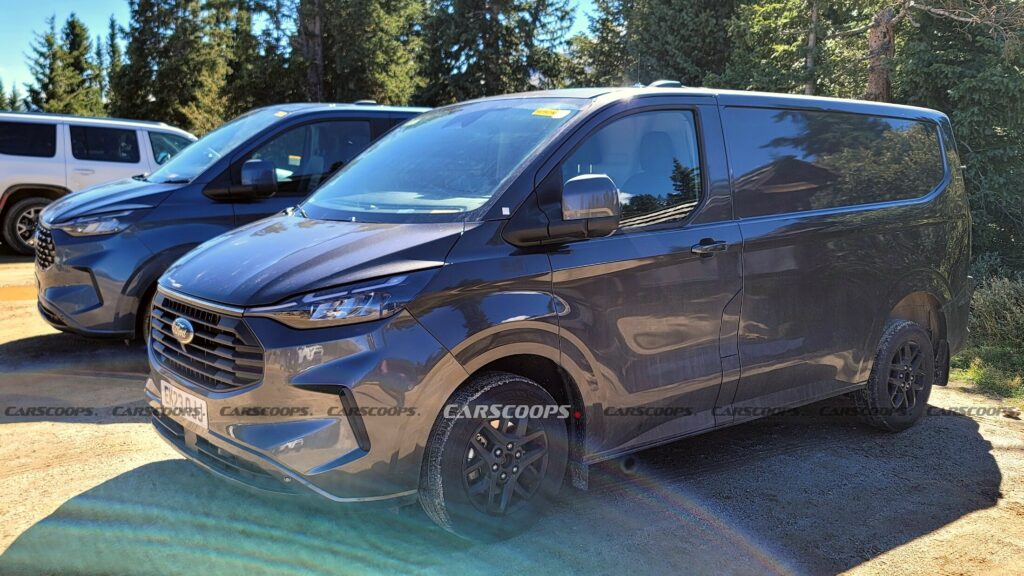 U Spy The New Ford Transit And Tourneo Custom Vans In The U.S.