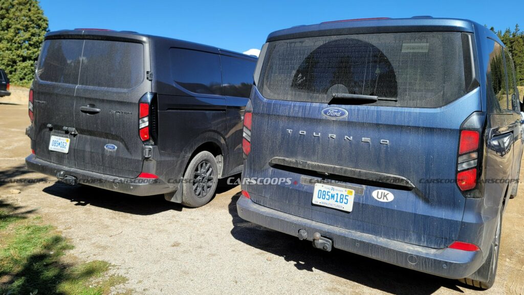  U Spy The New Ford Transit And Tourneo Custom Vans In The U.S.