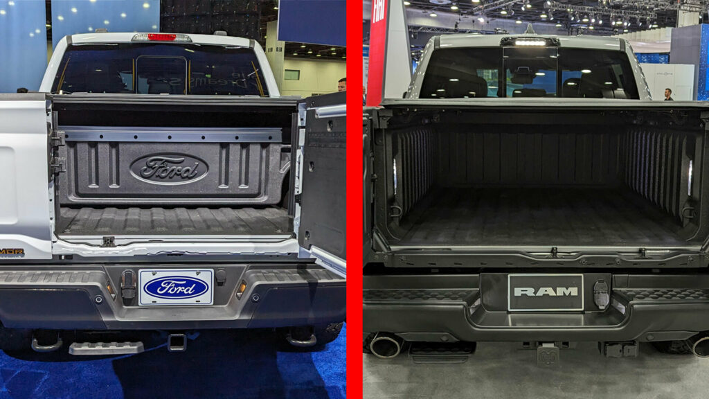  We Pit The New Ford F-150 Pro Access Tailgate Against Ram’s Multifunction Tailgate