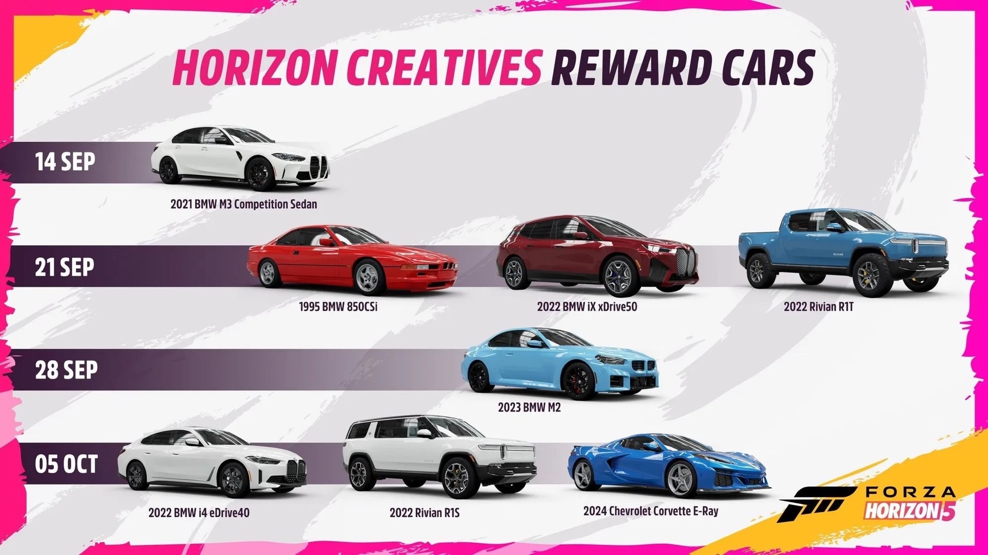 Forza Horizon 5 Shared January Community Update 