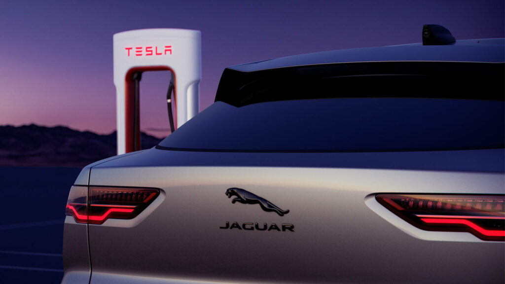  Jaguar Becomes Latest Automaker To Embrace North American Charging Standard