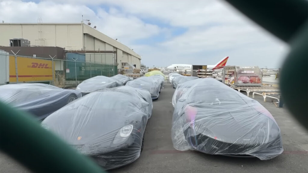  $50 Million Worth Of Hypercars Spotted Sitting At LAX Airport
