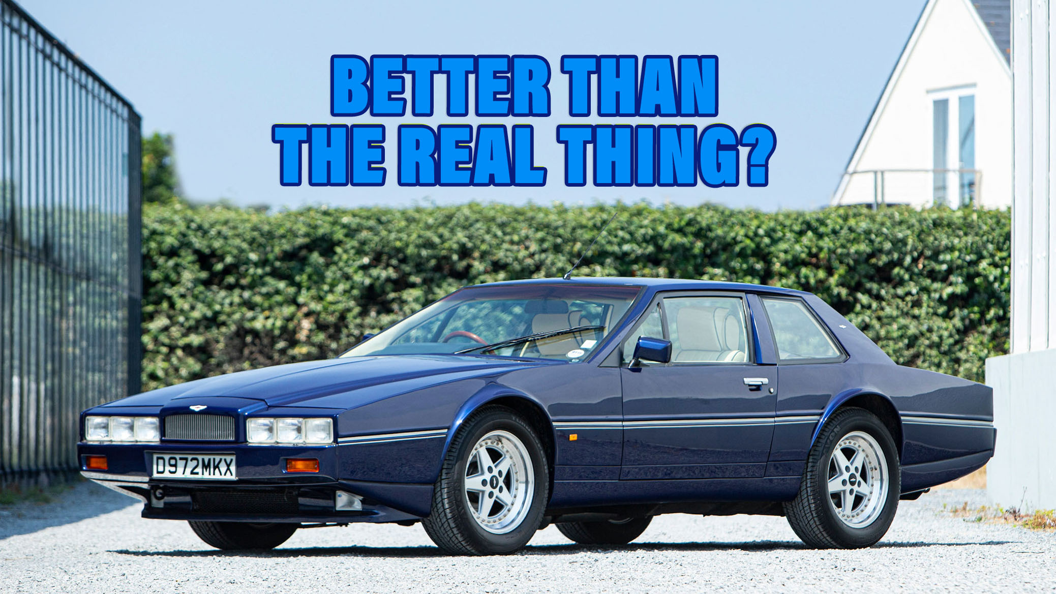 This Aston Martin Lagonda Coupe Prototype Is A One-Off Wedge - Vimarsana News