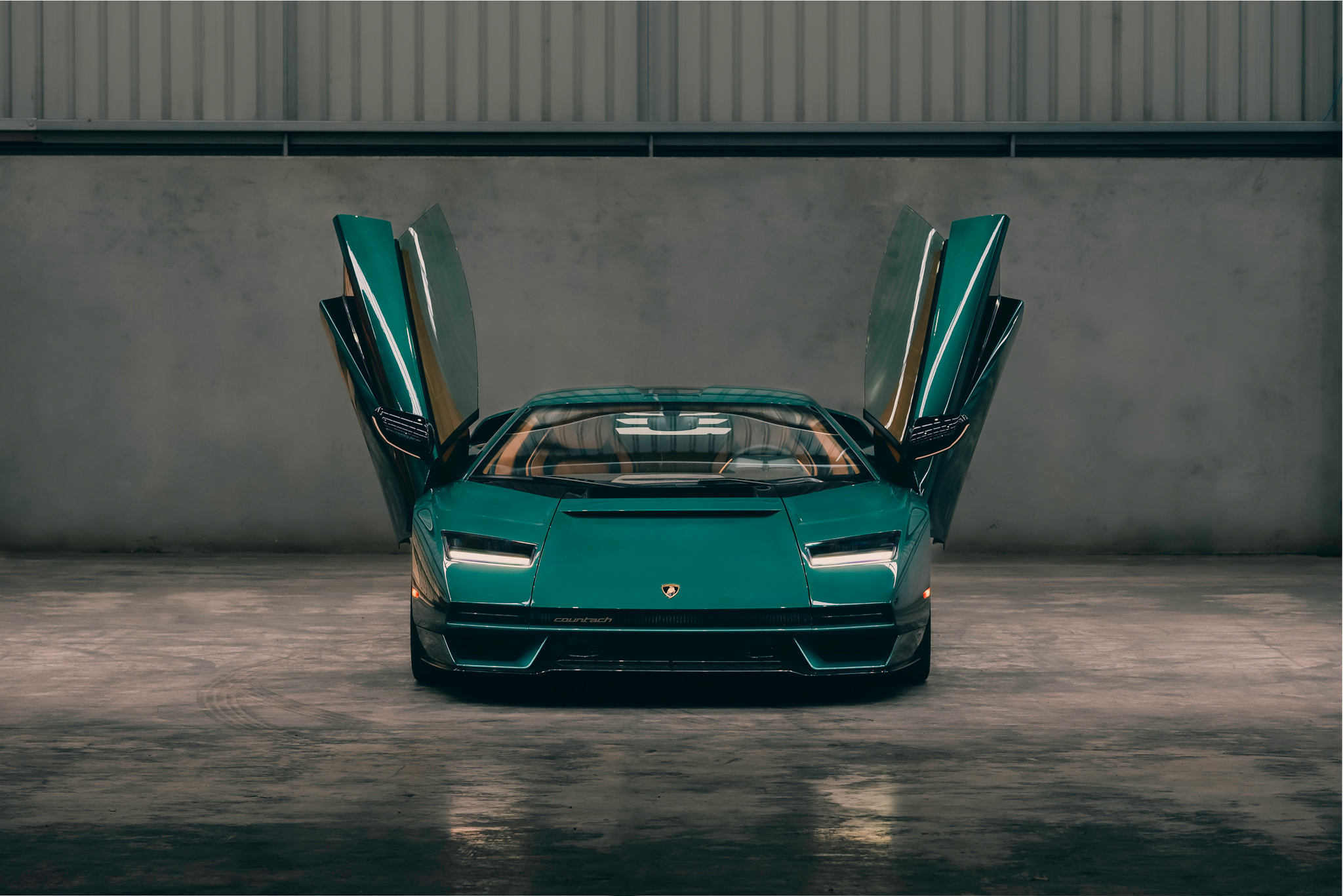 Lamborghini Countach LPI 800-4 In Verde Abete Is A Rare Feast For The ...