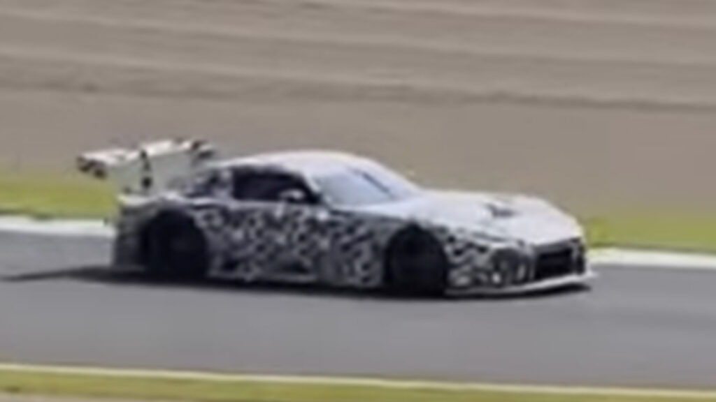 Lexus GT3-Based LF-R Spotted Testing In Japan With Twin-Turbo V8