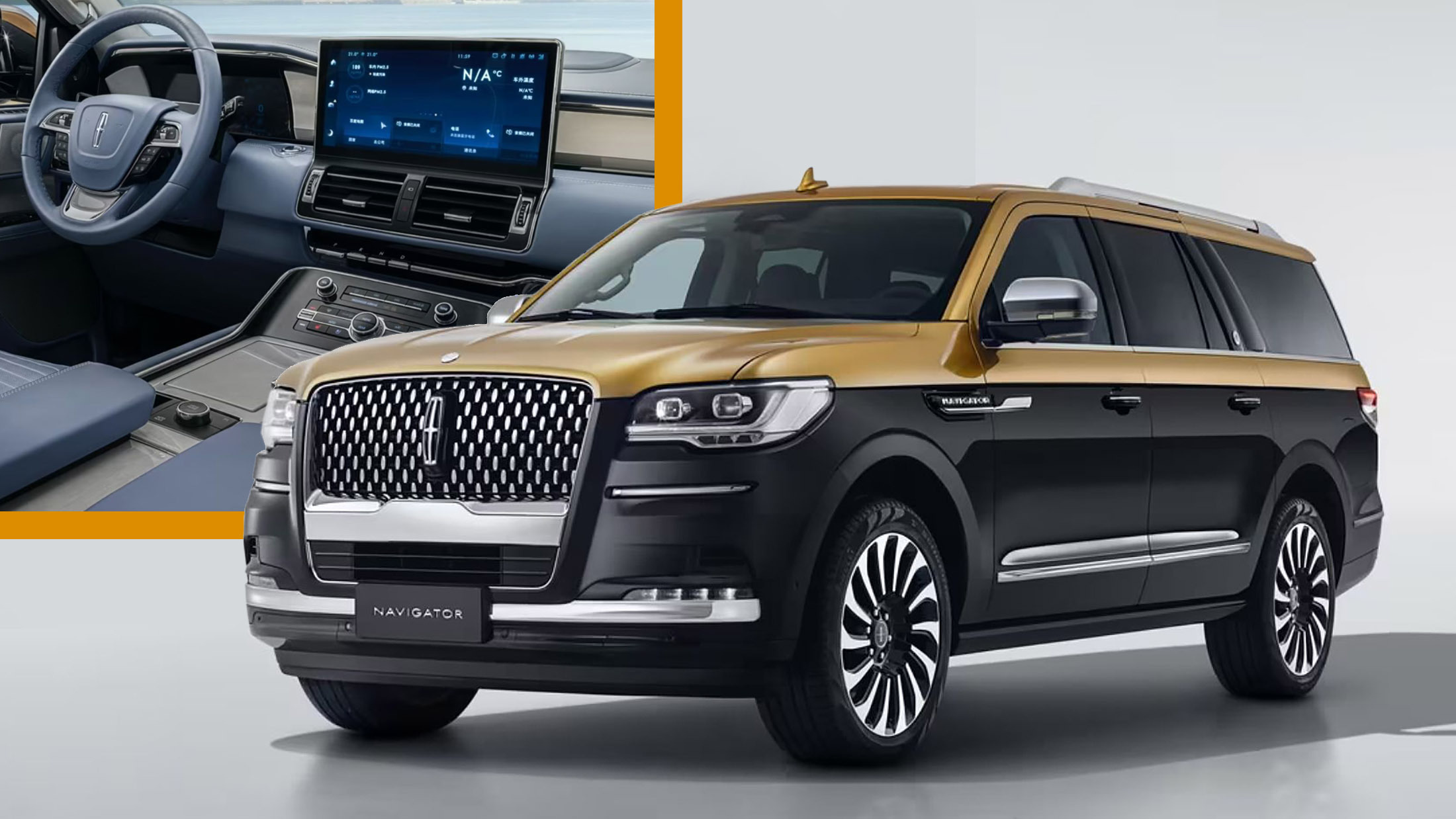 Lincoln Navigator Black Gold Edition Debuts In China