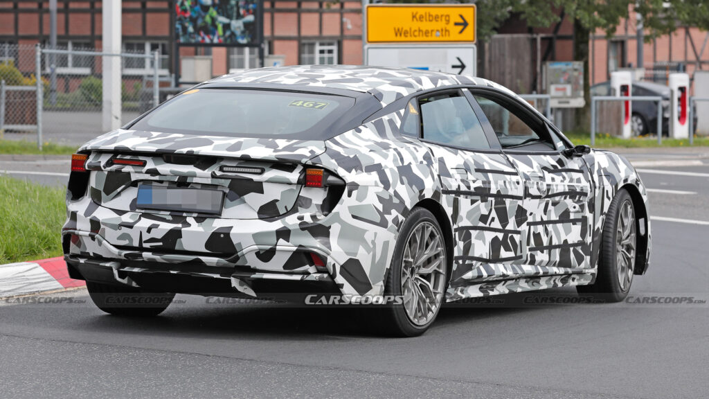  All-Electric Lotus Emeya Sedan Snapped Before September 7 Debut