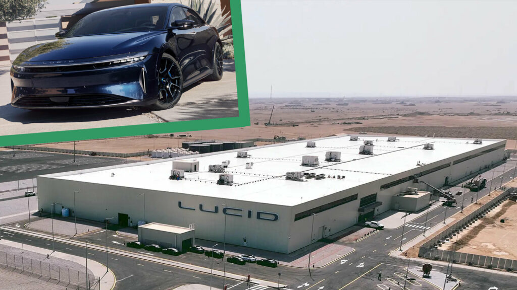  Lucid Opens New Plant In Saudi Arabia, Will Build The Air EV