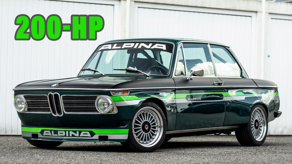  Manhart Goes Back To The 1970s With Alpina 2002 Restomod