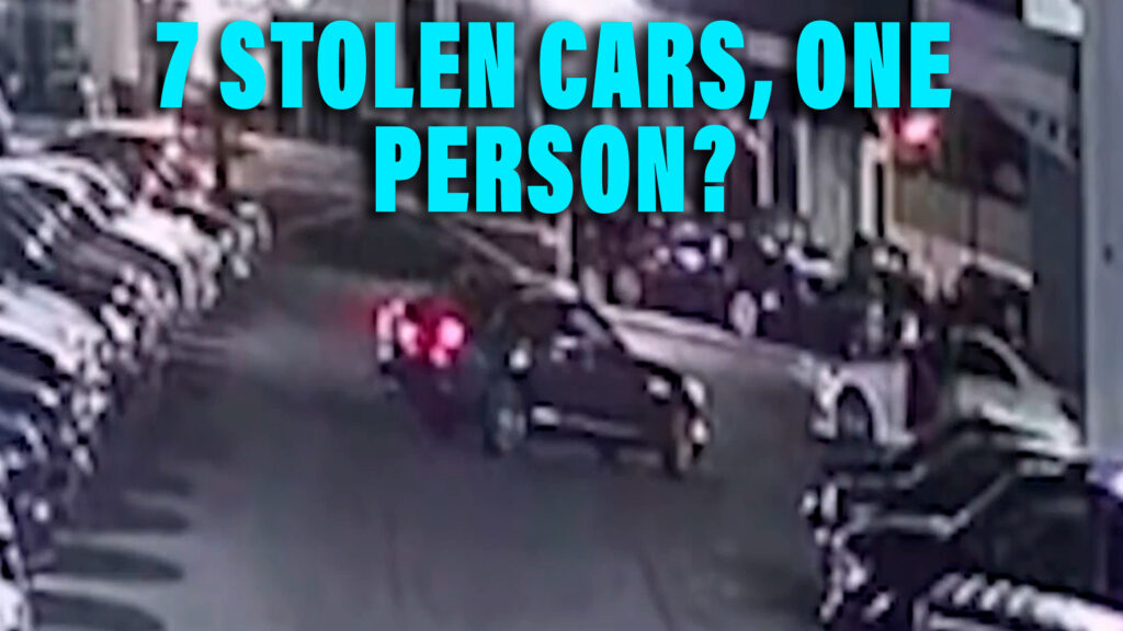  Thief Steals Seven Cars From Maryland Dealership In One Night