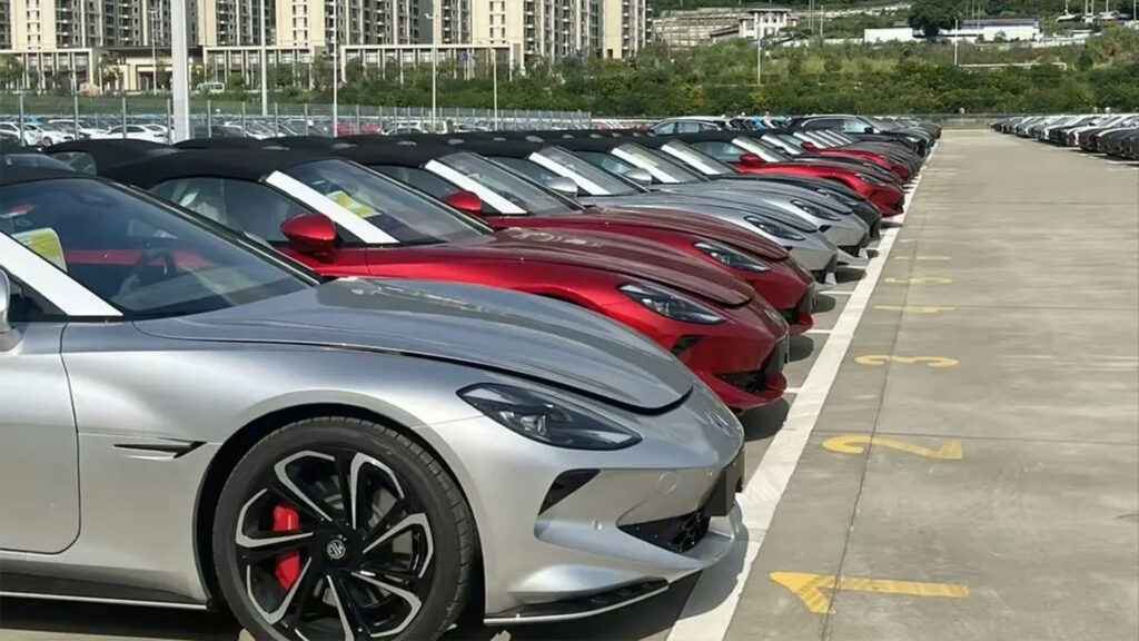  MG Cyberster Getting Ready For Prime Time As Production Starts In China