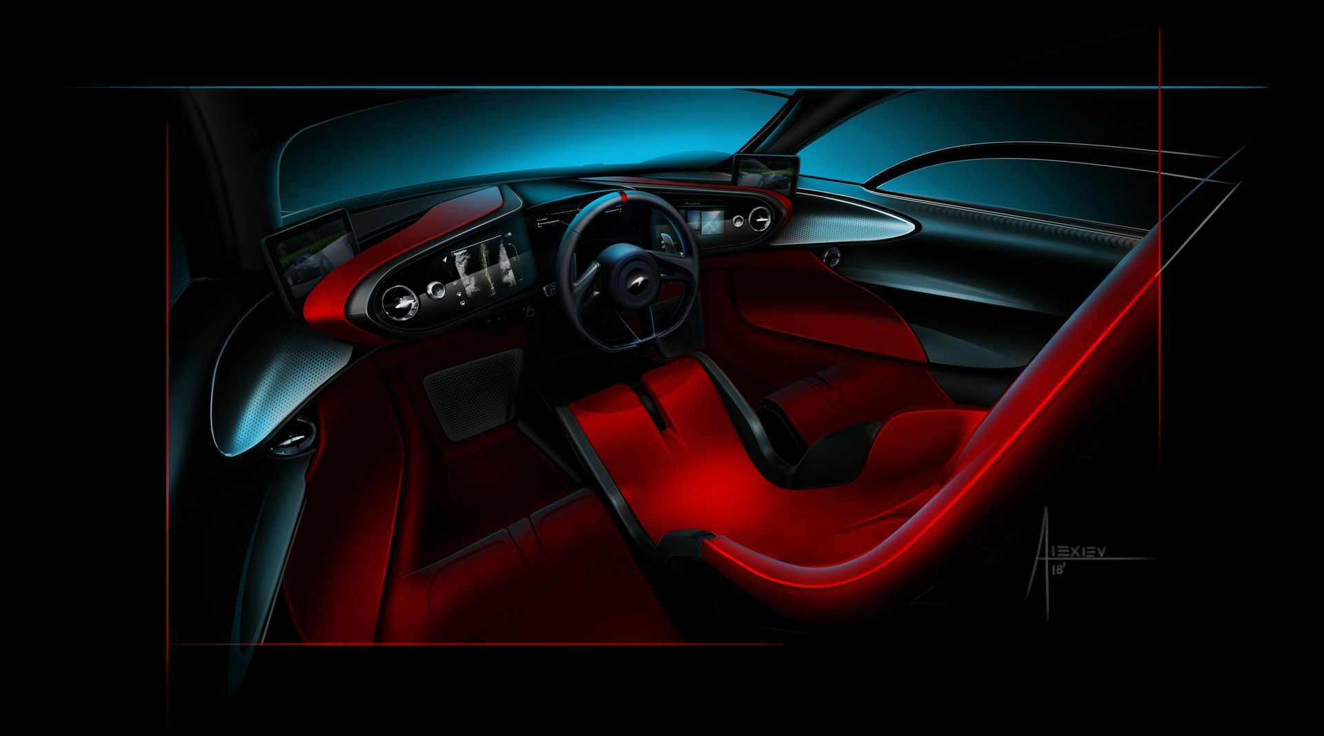 McLaren Speedtail Guitar - 16