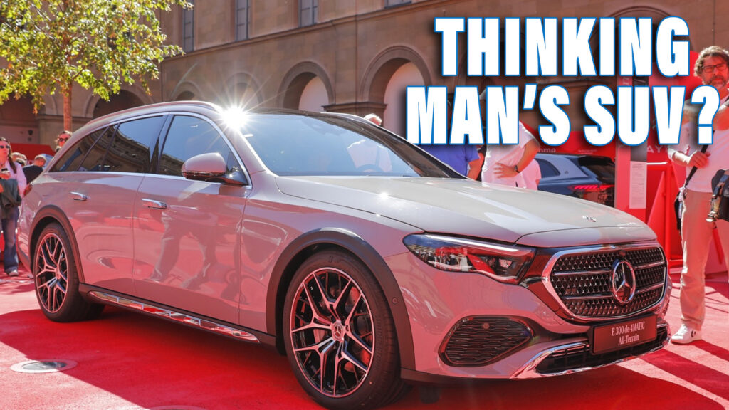  All-New Mercedes-Benz E-Class All-Terrain Debuts, And It’s Coming To The States (Live Pics)