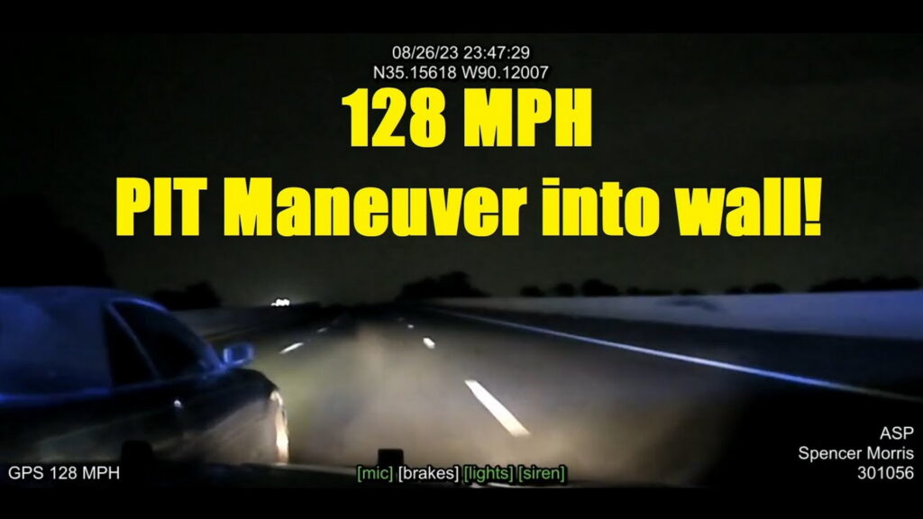  Police Catch Fleeing BMW Driver After Spectacular Pit Maneuver At 128 MPH