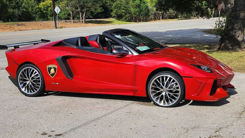  This Lamborghini Aventador Replica Is Based On A Pontiac GTO And Has An LS2 V8