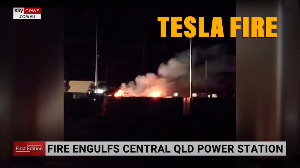 Fire Beaks Out At $38M Tesla Megapack Storage Unit, Could Burn For Days