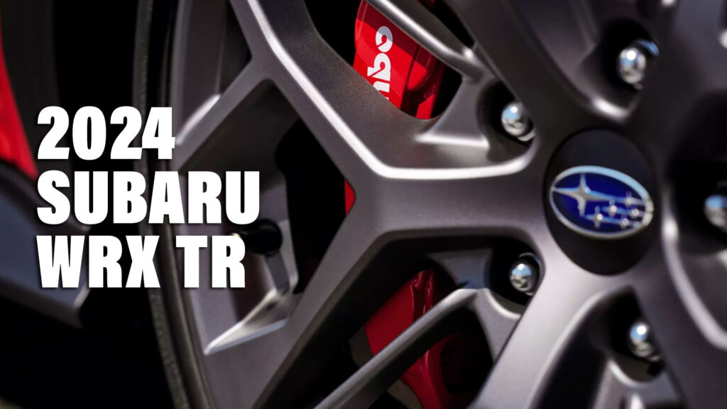  Subaru To Reveal High-Performance WRX TR On October 7