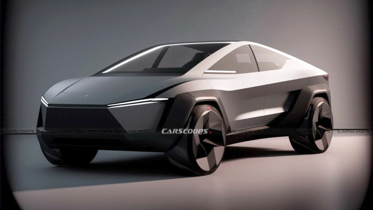 Tesla's $25,000 Car Will Have A Cybertruck-Like Futuristic Design