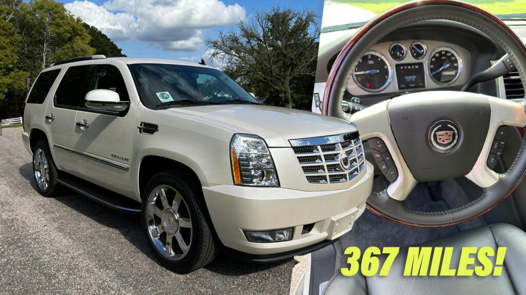 Would You Consider A 367-Mile 2011 Cadillac Escalade A Solid Investment?