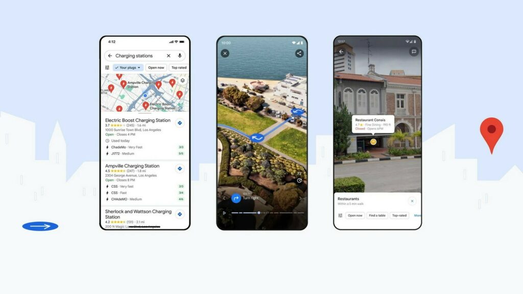  Google Maps Uses AI To Create Immersive View Of Where You’re Going, And To Improve Routing
