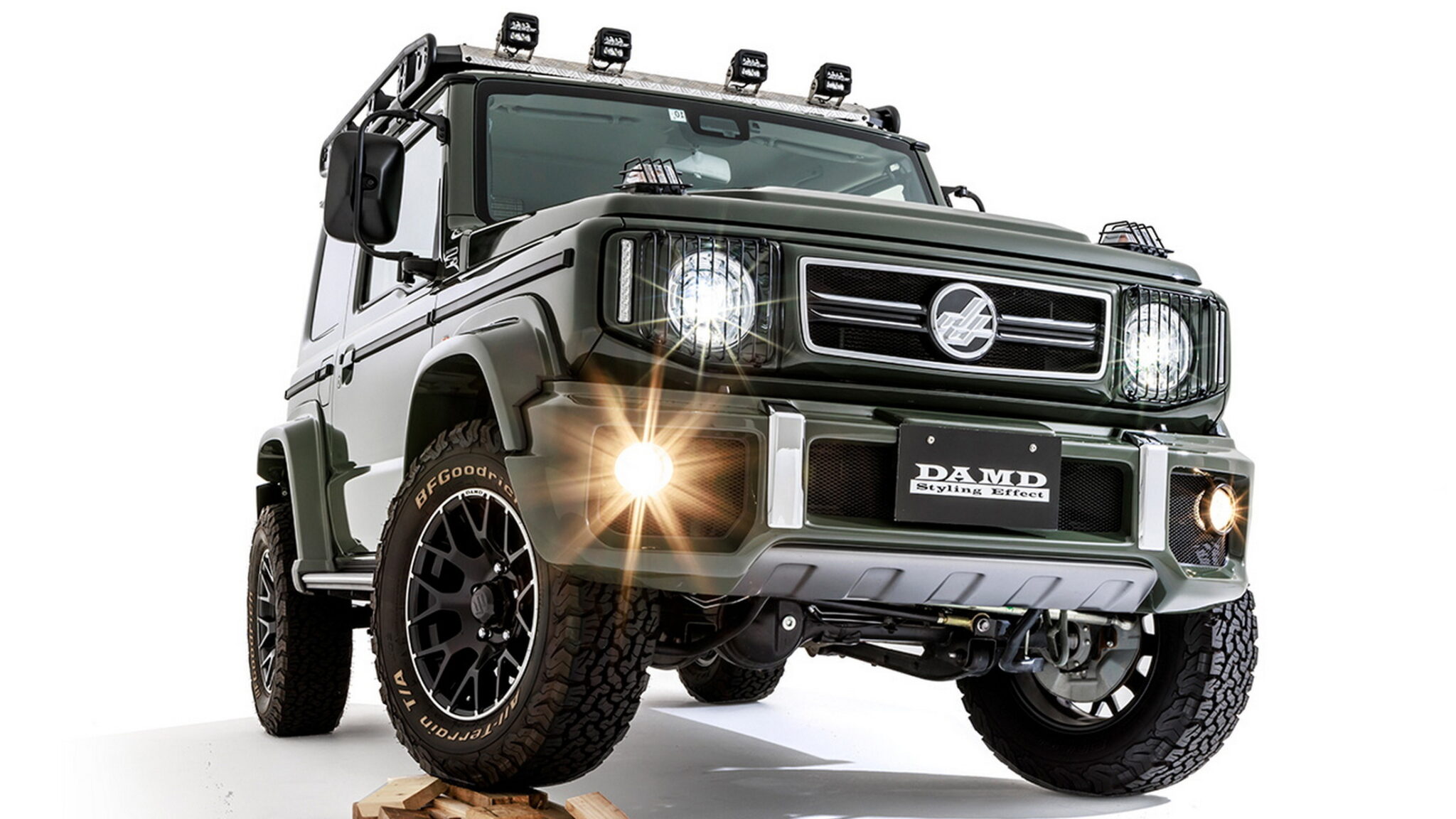 DAMD Tunes Suzuki Jimny Into A Little GClass And It’s Adorably Badass