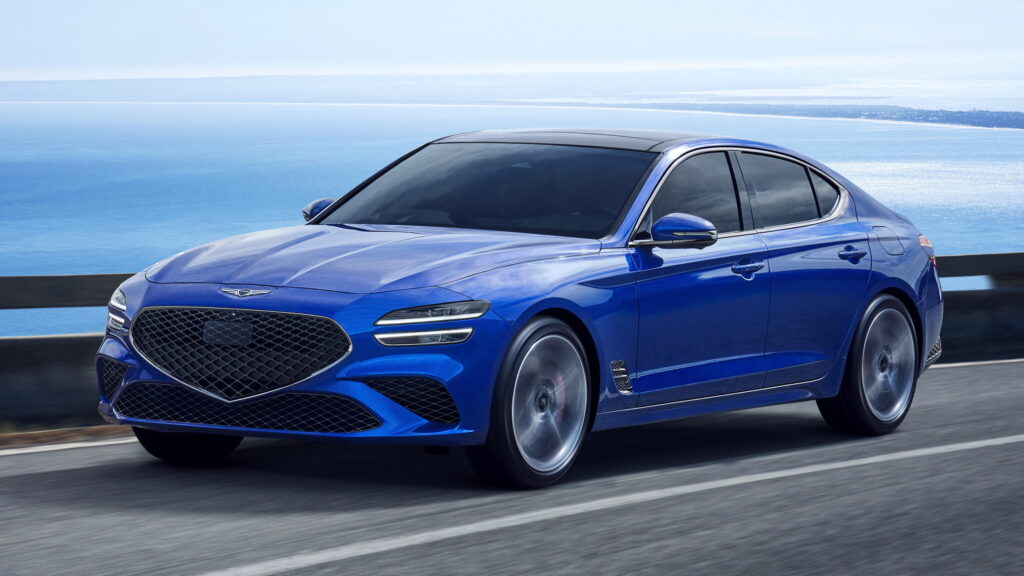  2024 Genesis G70 Base Engine Gets Half-Liter And 48 HP Boost For U.S.