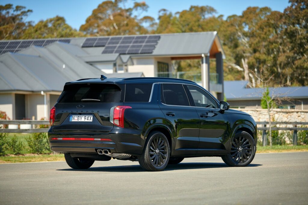  2024 Hyundai Palisade Gets New Calligraphy Black Ink Trim In Australia