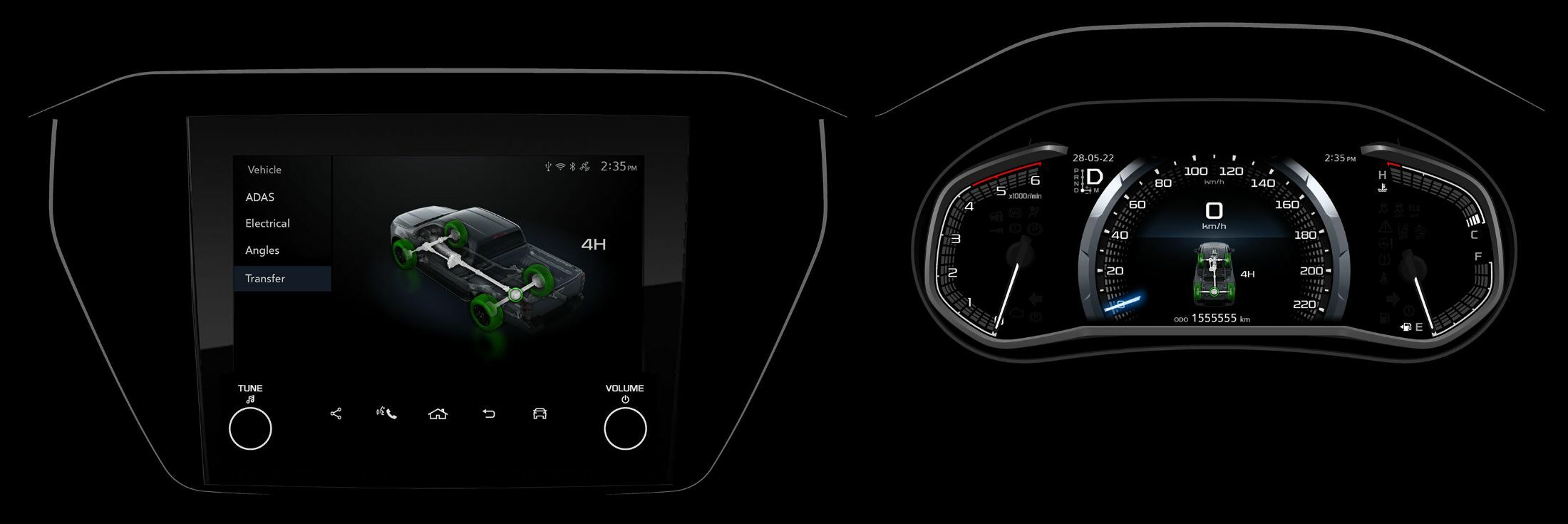 2024 Isuzu D-Max V-Cross Interior (11)