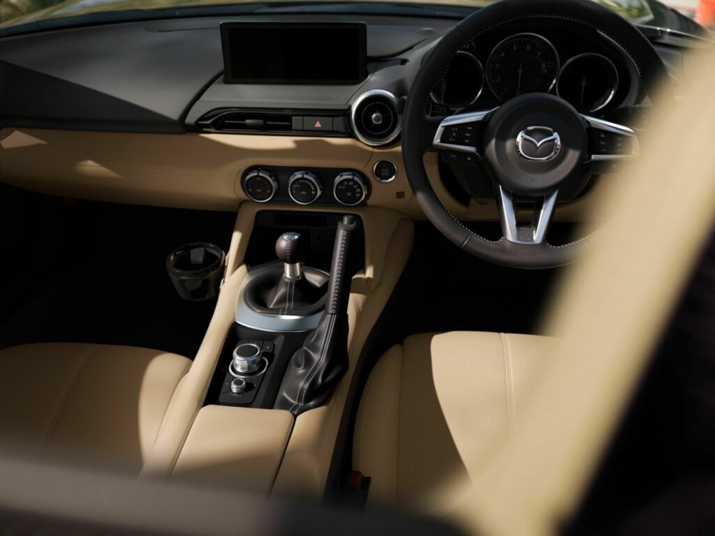  2024 Mazda MX-5 Gains New LEDs, A Fresh Infotainment, And An Incremental Power Boost In Japan