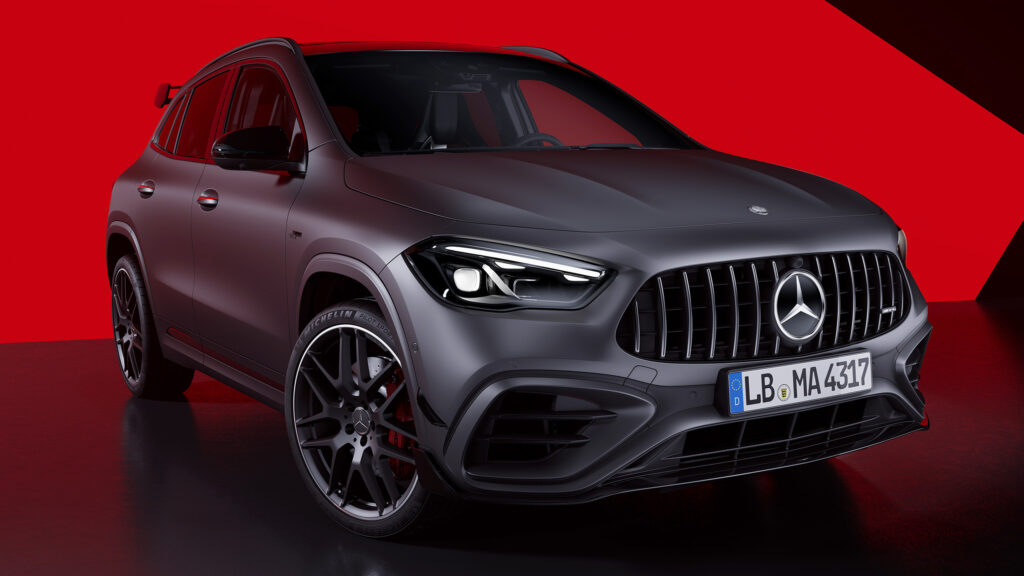  2024 Mercedes-AMG GLA 45 S Gets A Subtle Facelift, Keeps Its 416 HP Engine