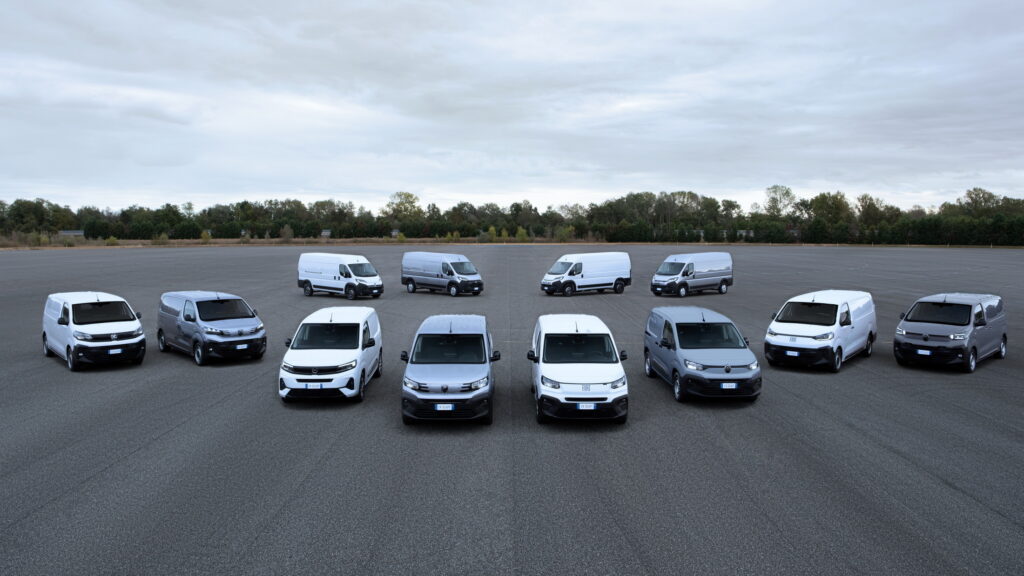  Stellantis Drops 12 New Electric Delivery Vans All At Once