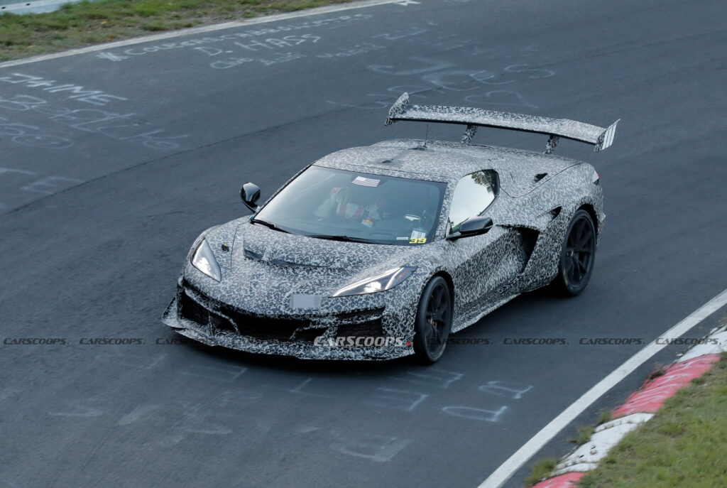  2025 Corvette ZR1 Spied On The Nürburgring, What Lap Time Do You Think It Ran?