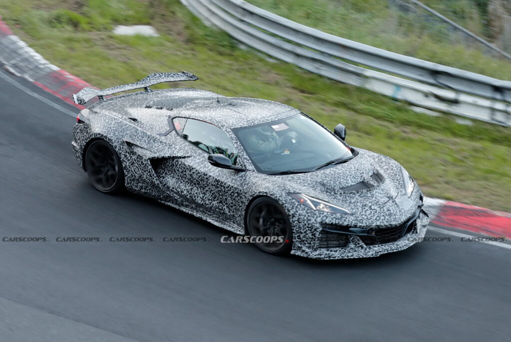  2025 Corvette ZR1 Spied On The Nürburgring, What Lap Time Do You Think It Ran?