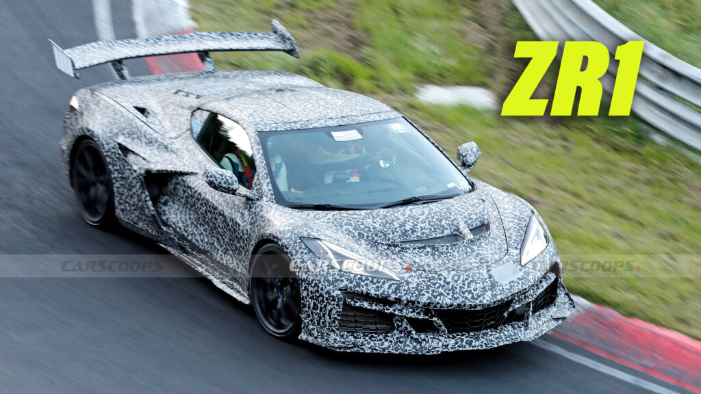  2025 Corvette ZR1 Spied On The Nürburgring, What Lap Time Do You Think It Ran?