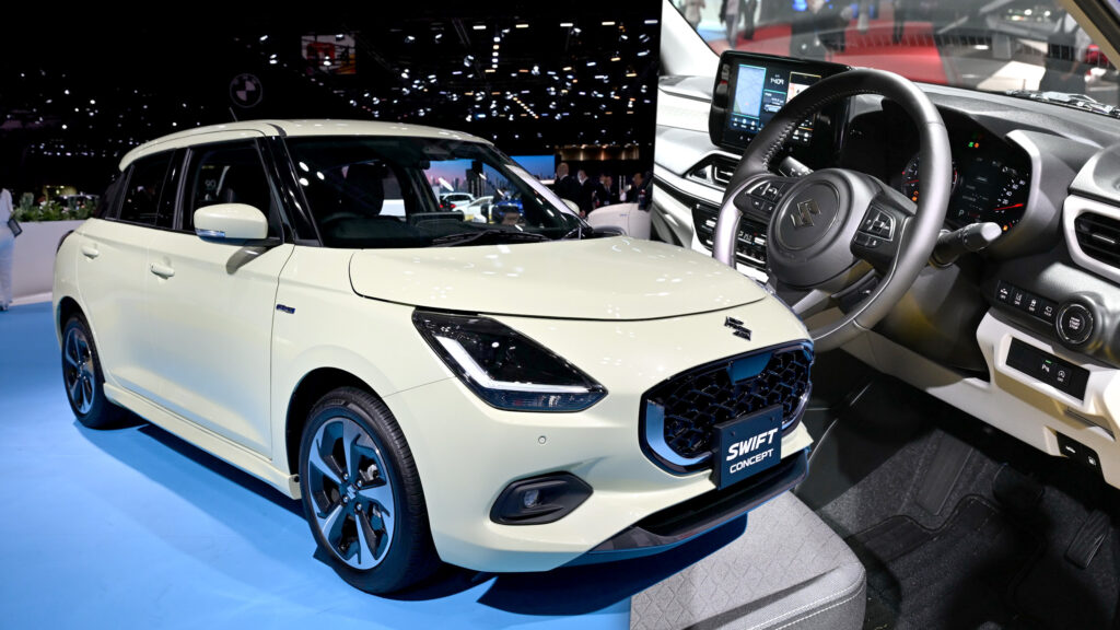  2024 Suzuki Swift Previewed With New Design And Mild-Hybrid Engine