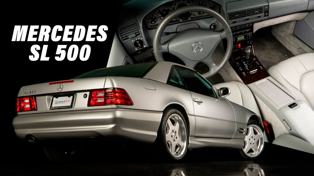  Classy 2000 Mercedes SL 500 With 1,664 Miles Is Like Brand New