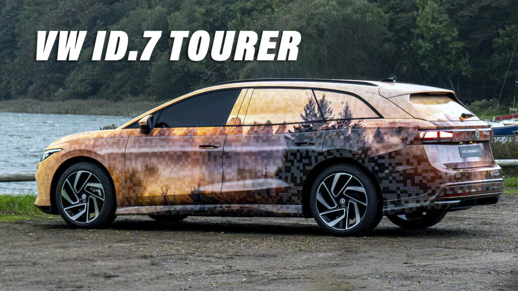  VW ID.7 Tourer Is An Electric Wagon Coming To Europe In 2024