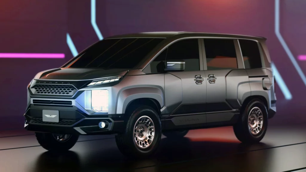 Vrarva Orcus Is A Mitsubishi Delica D:5 Turned Sci-Fi Robocop Tank