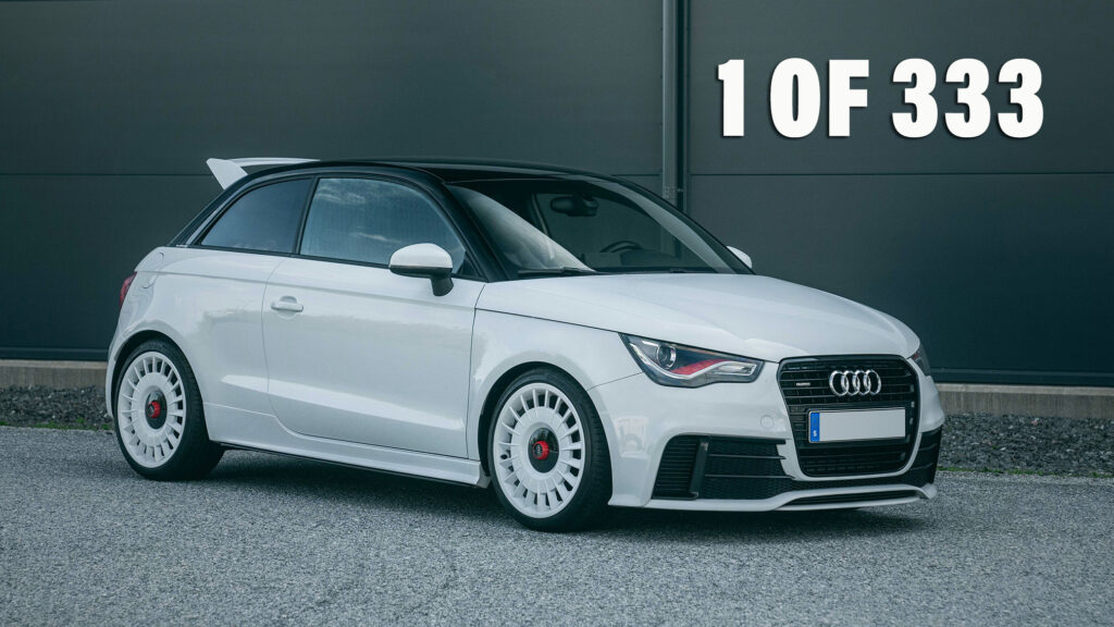  The Audi A1 Quattro Was An OEM Hot Hatch That Looked Like A SEMA Build