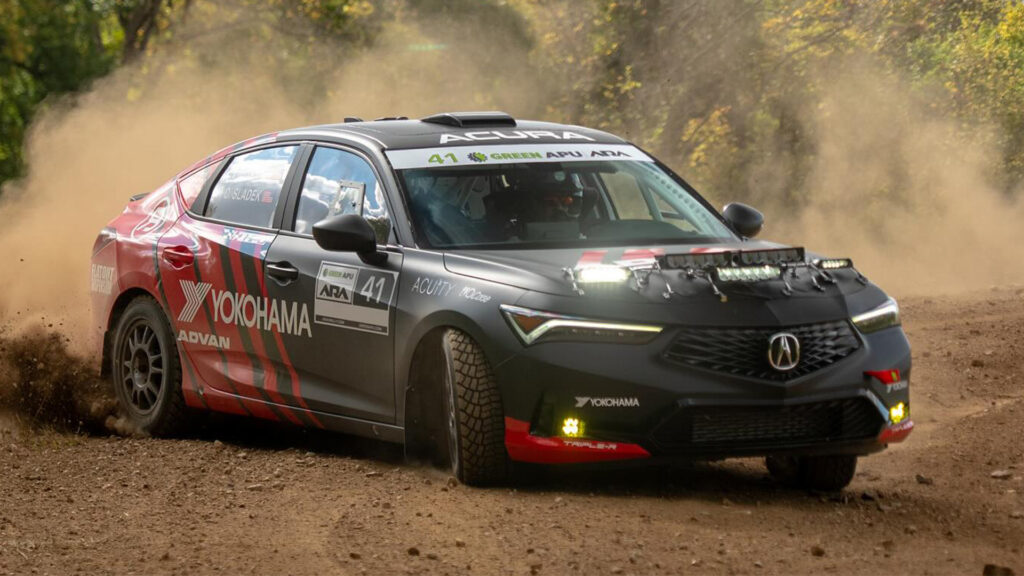  The Acura Integra Is Going Rallying Thanks To The Honda Of America Racing Team