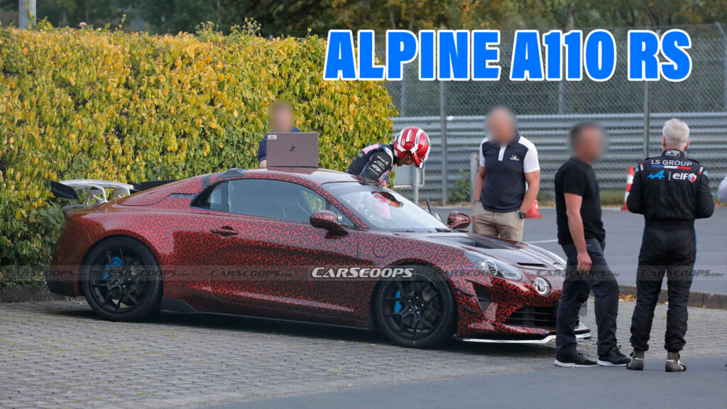  Secret Alpine A110 RS Is Faster* Than Cayman GT4 In Nurburgring Test