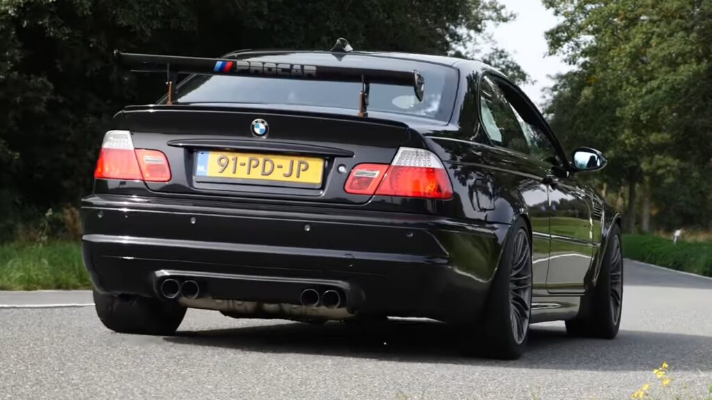 Tuned BMW E46 M3 Touring Conversion With 567 HP Is Listed For $60k