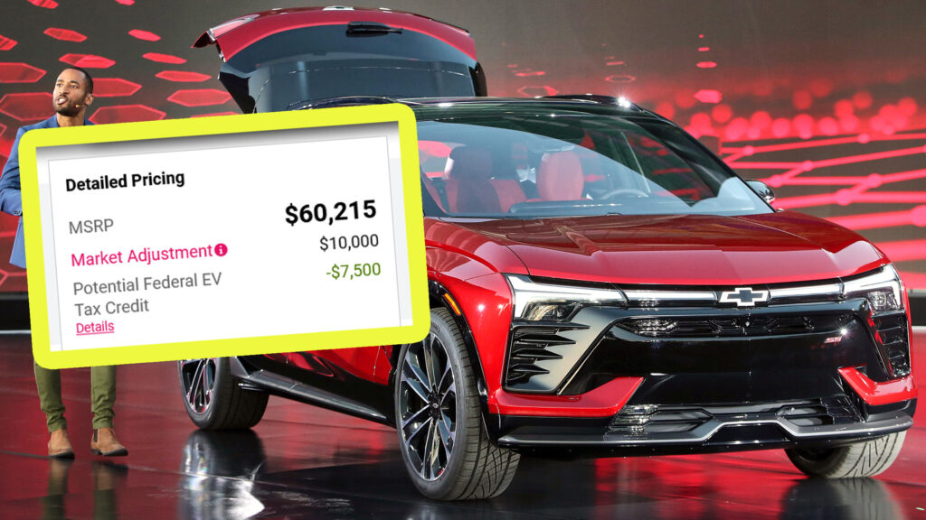  GM Dealers Already Charging $10,000 Markups On 2024 Chevy Blazer EV