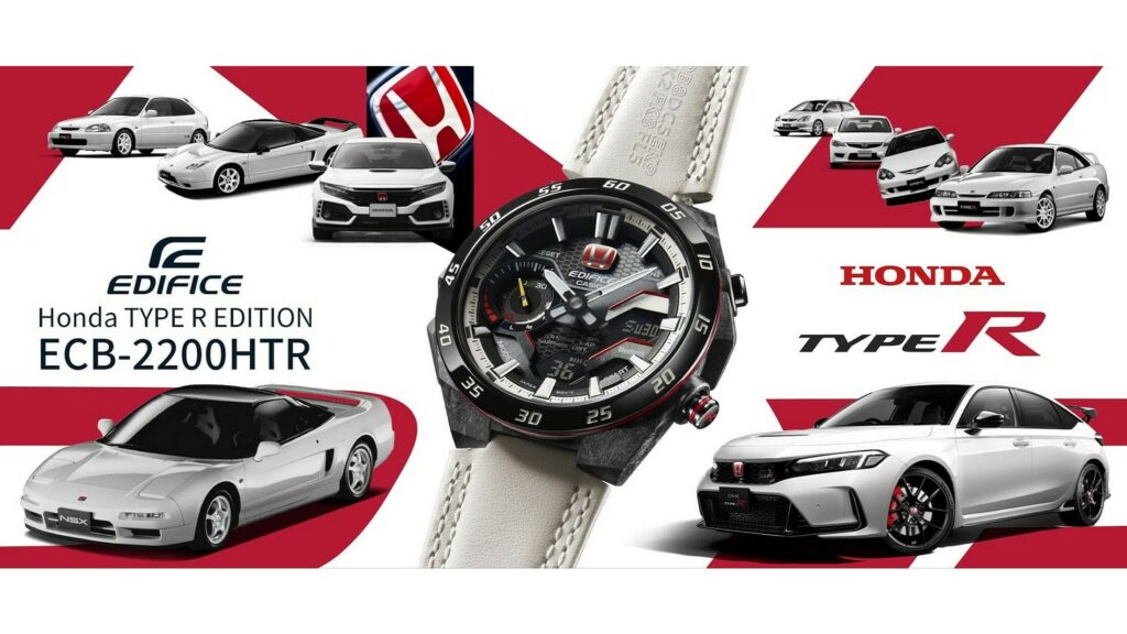  Casio Edifice Honda Type R Edition Is For Hot Hatch Owners With A Thing For Watches